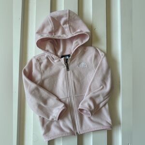 The North Face Light Pink Baby Fleece Hoodie